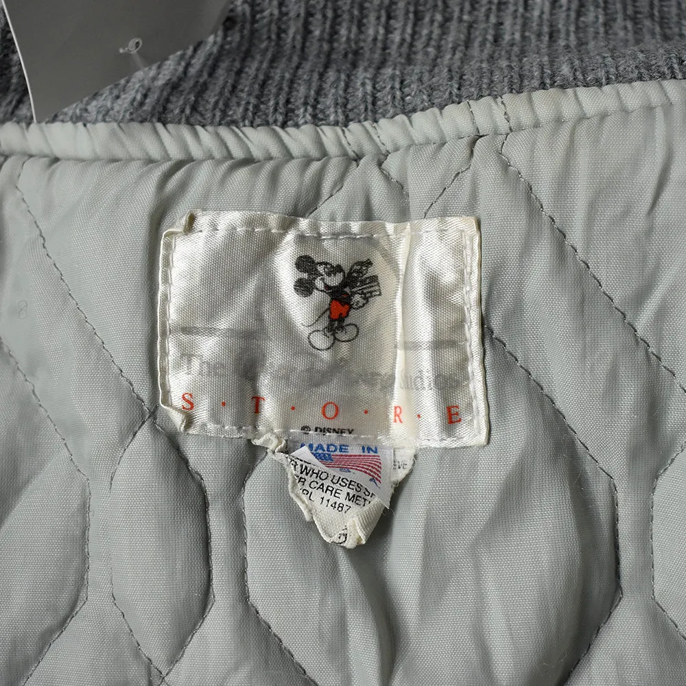 90's “Walt Disney Pictures” レザー切り替え アワードジャケット USA製 231130H