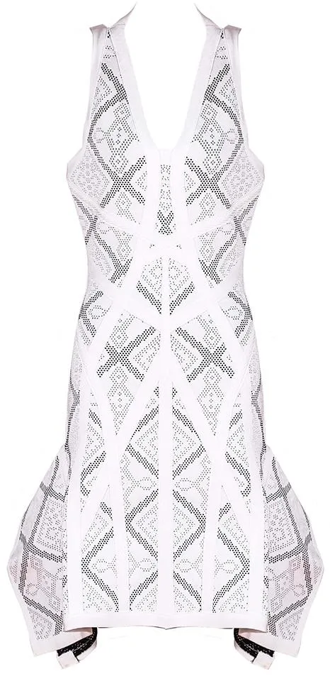 A-Line Bodycon Bandage Mini Dress
