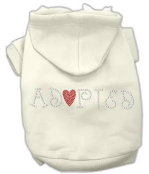 Adopted Hoodie Cream M (12)