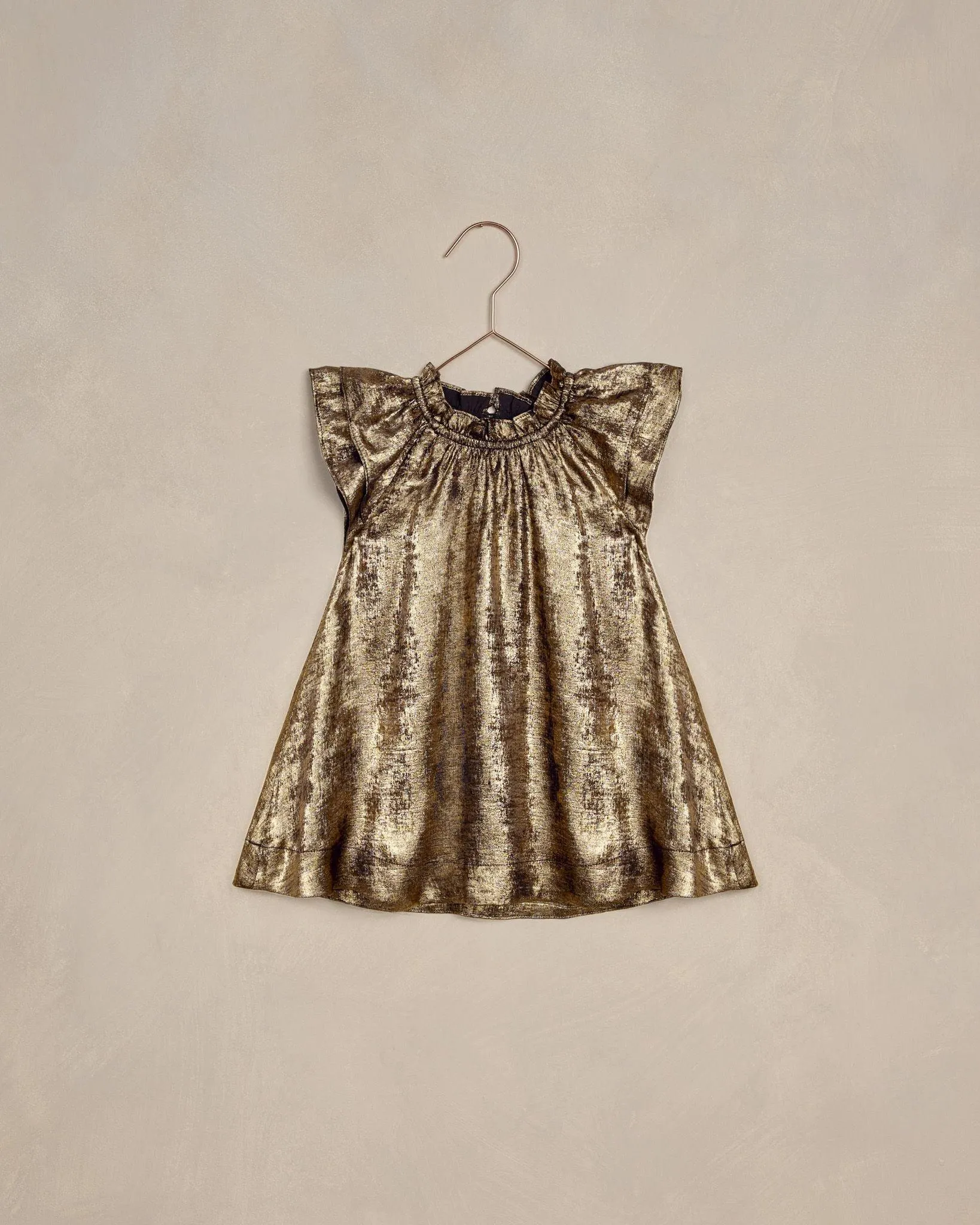 Baby Girls Dresses | Isabella Dress - Gold | Noralee
