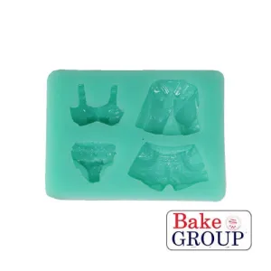 Bakegroup Silicone Moulds - Lady's Underwear