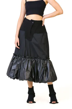 Balloon Skirt - Black