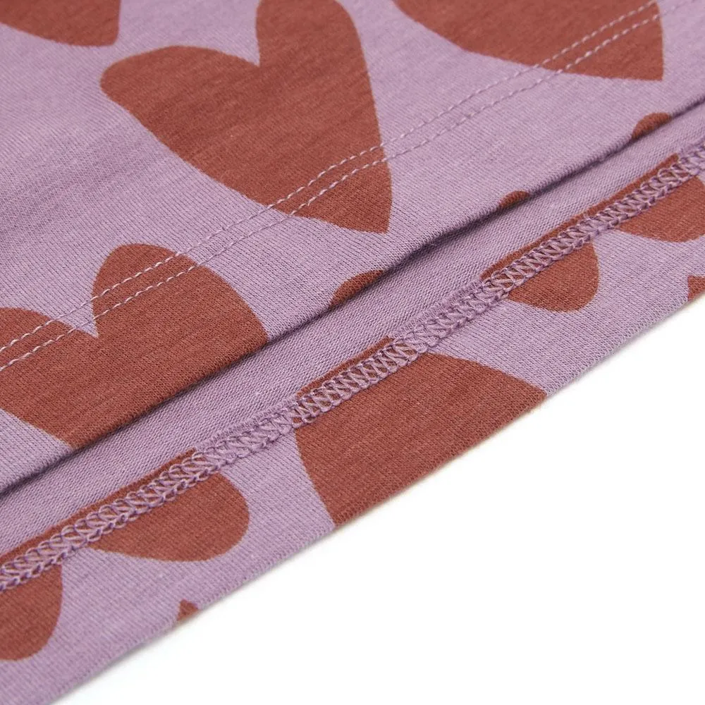 Bamboo/ Organic Cotton Hippy Heart Singlet