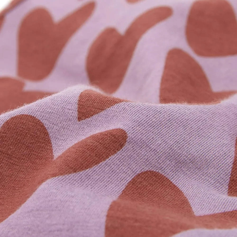 Bamboo/ Organic Cotton Hippy Heart Singlet