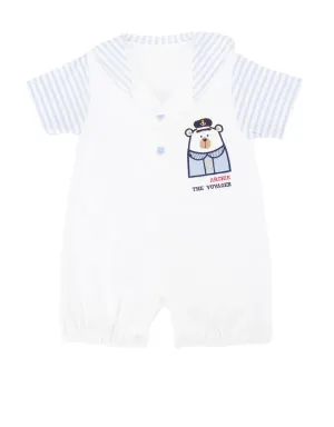 Banana Kidz Jumper Pendek Bayi Garis Archie
