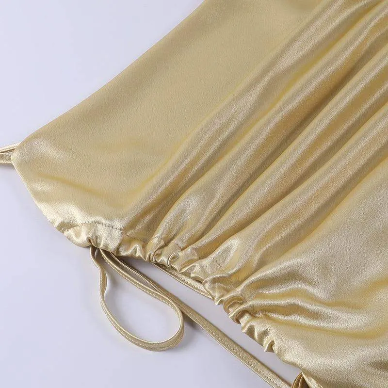 Bianca Shimmery Mini Party Dress