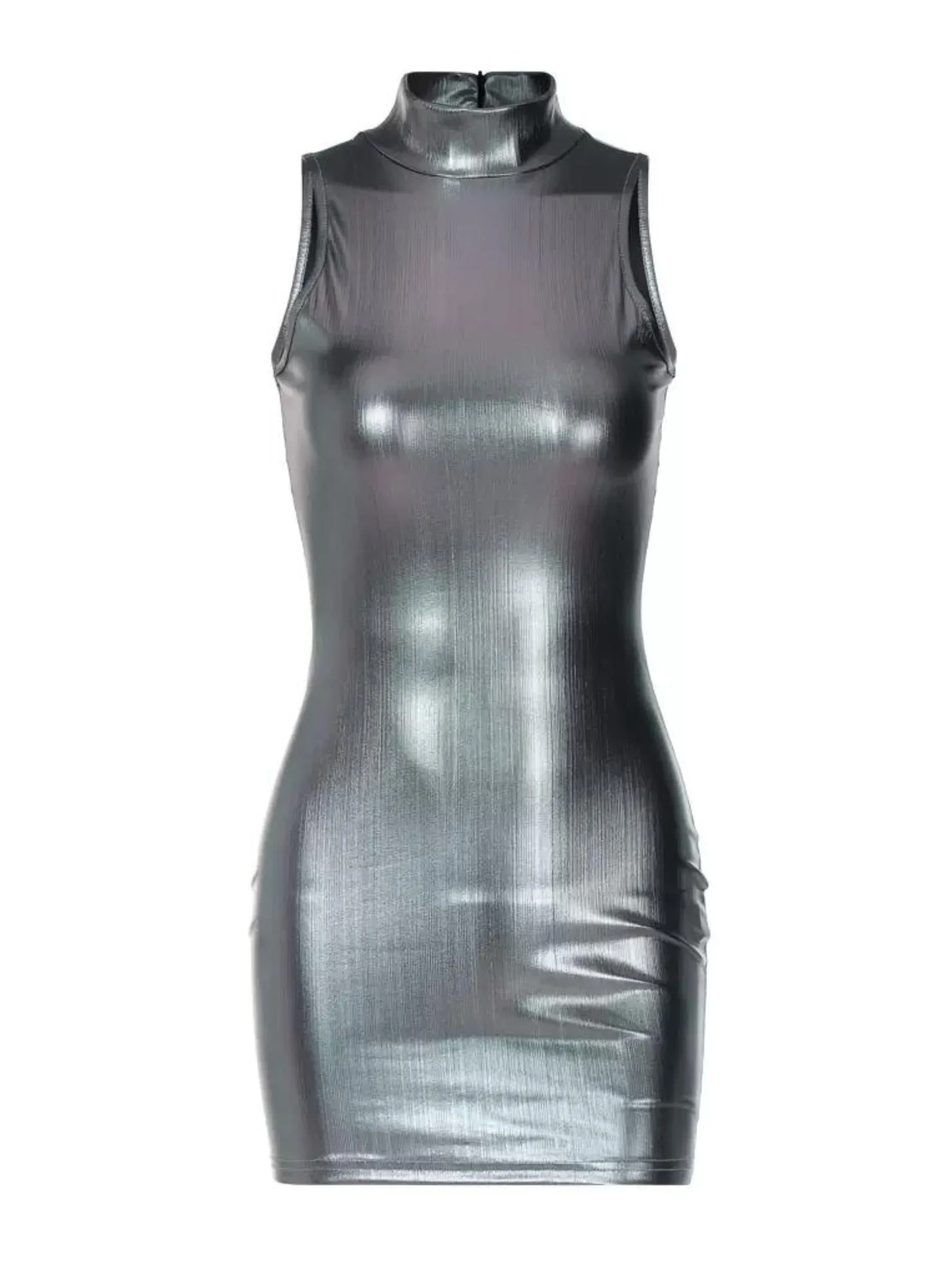 Bonnyshow Izzy High Neck Mini Dress