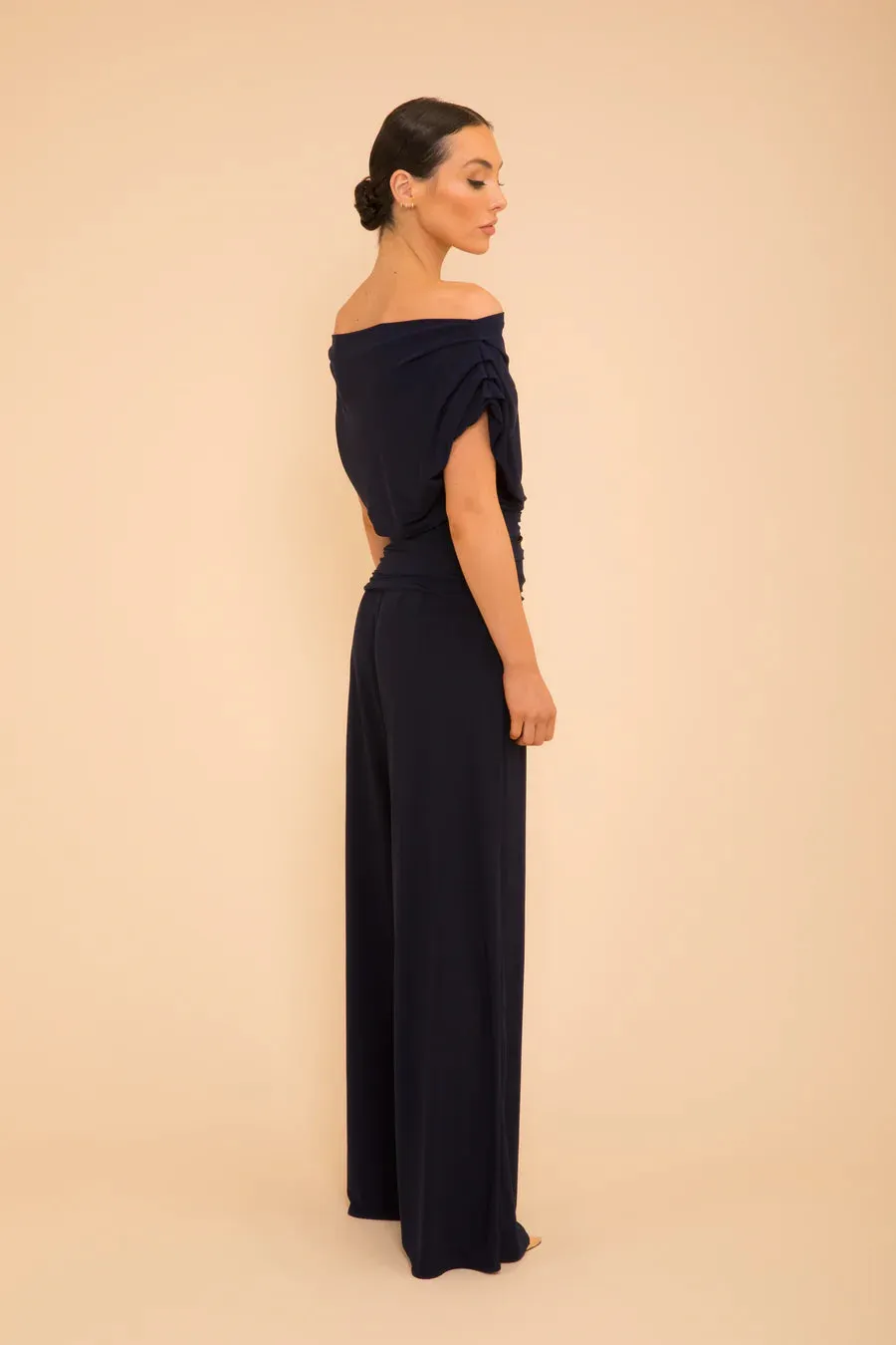 CARBON JERSEY JUMPSUIT (NAVY)