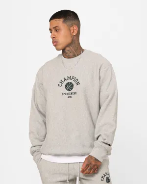 Champion Reverse Weave Clubhouse Crewneck Oxford Heather