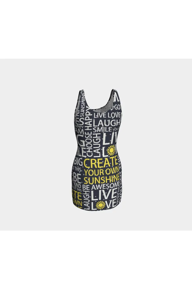 Create Your Own Sunshine Bodycon Dress