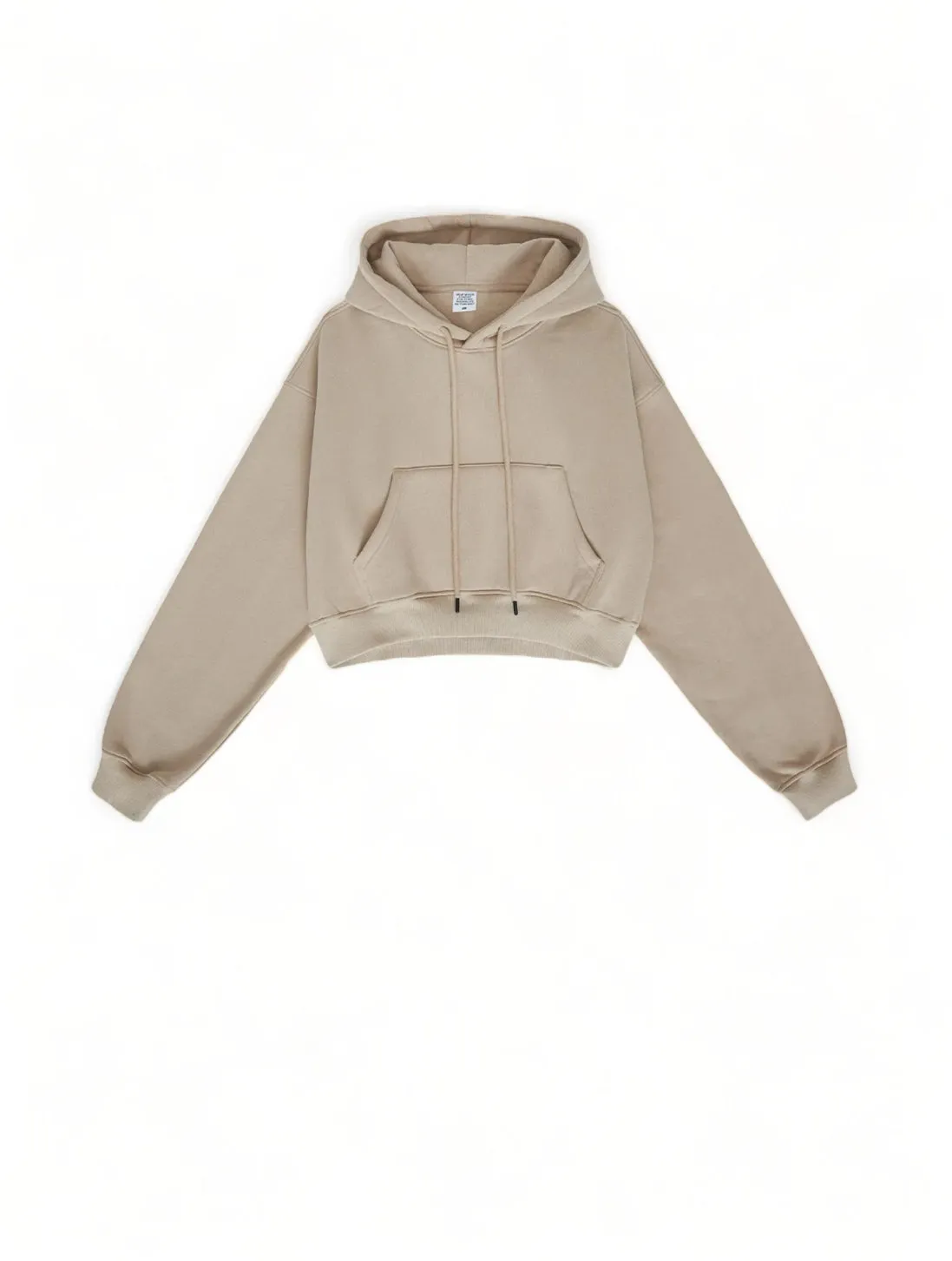 Cropped hoodie