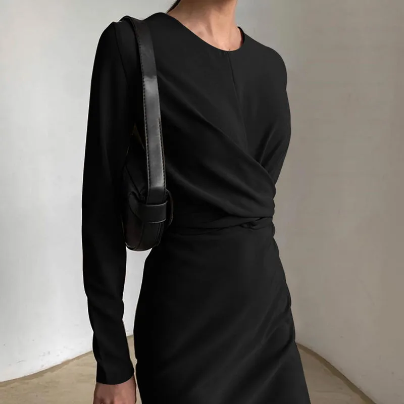 Cross Bodycon Dress