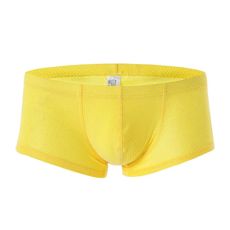 Dot Pattern Nylon Elastic Waist Boxer