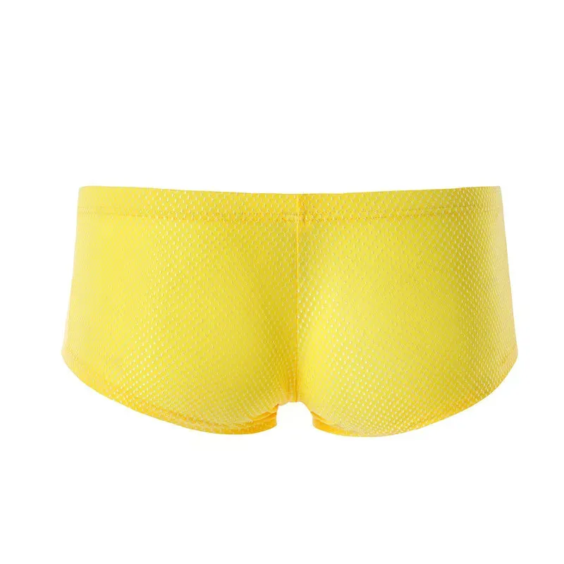 Dot Pattern Nylon Elastic Waist Boxer