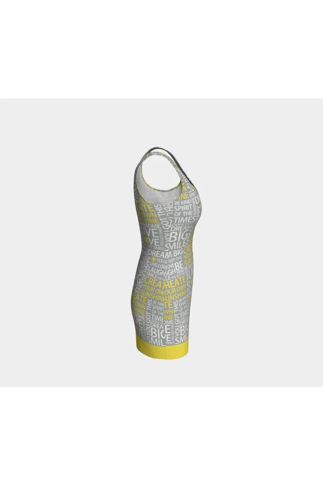 Dream Big Bodycon Dress