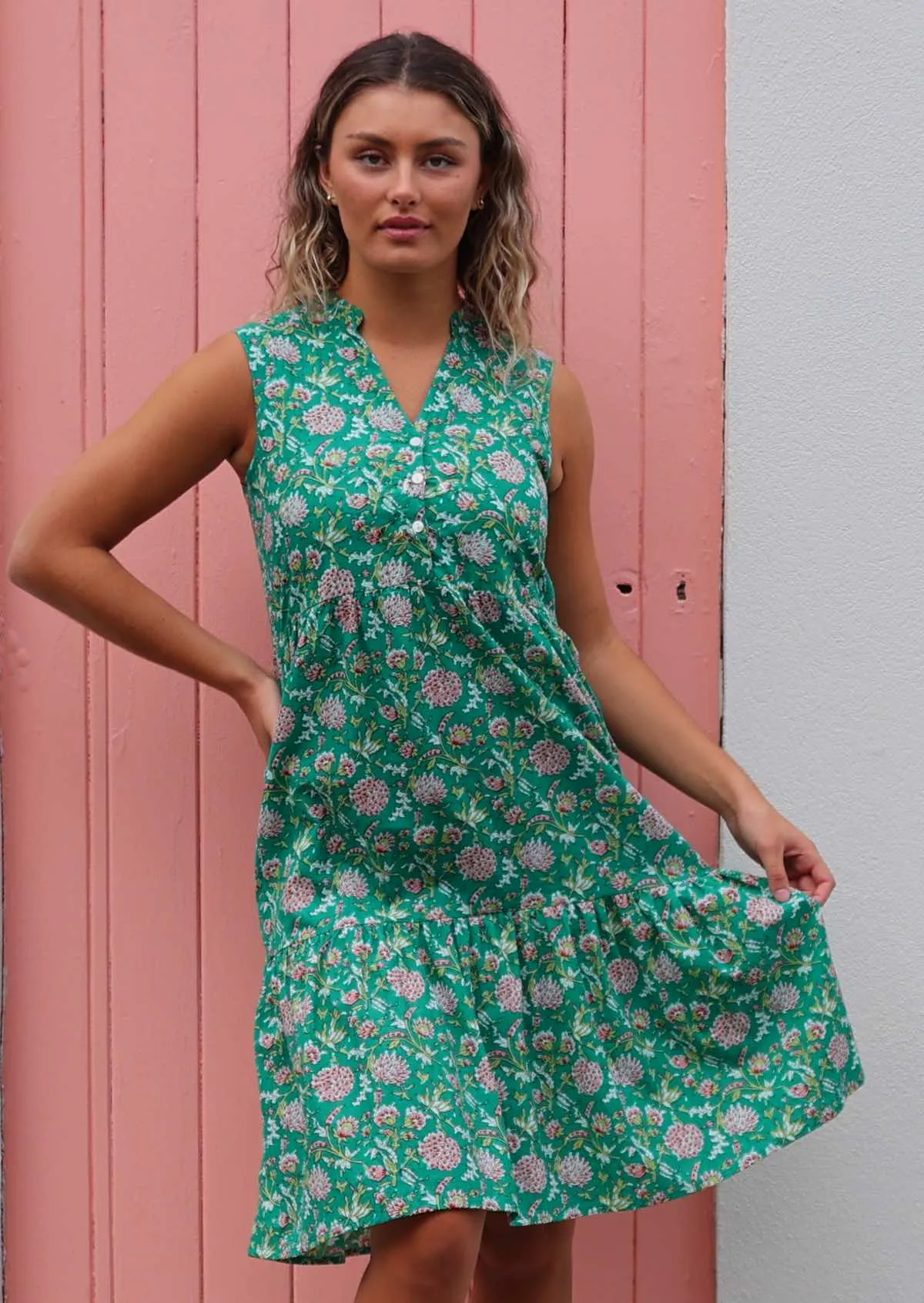 Ember Midi Dress Juniper