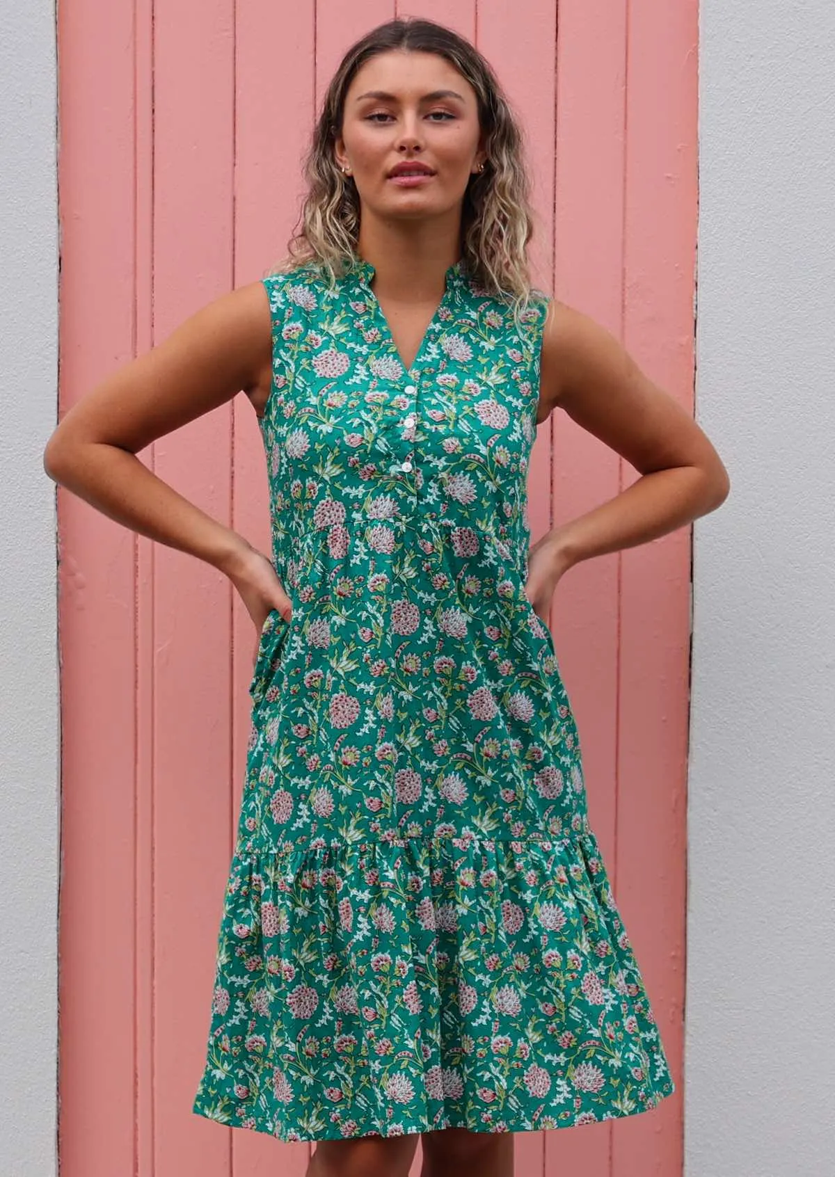 Ember Midi Dress Juniper