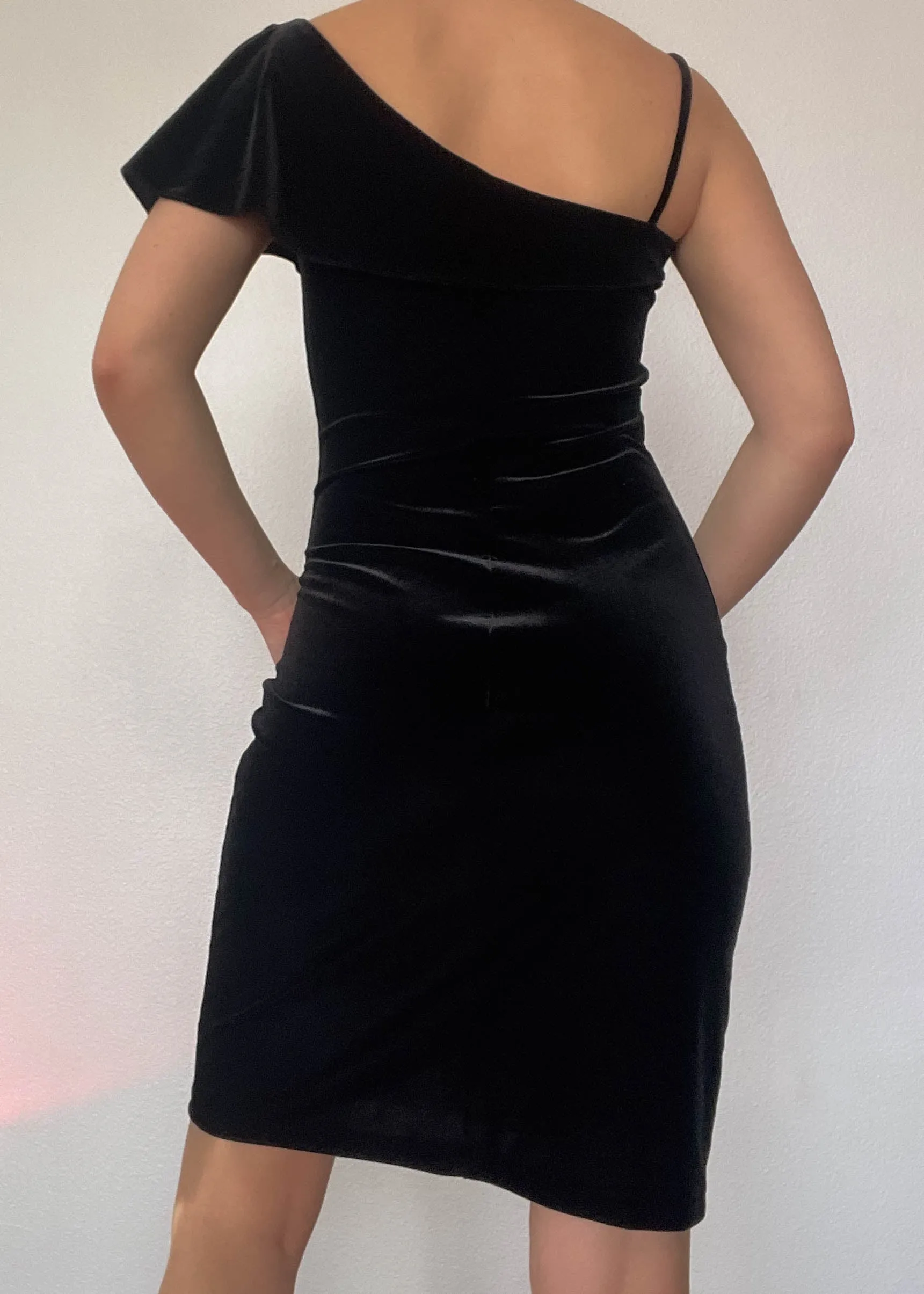 Evelyn 90's Velvet Dress (S)