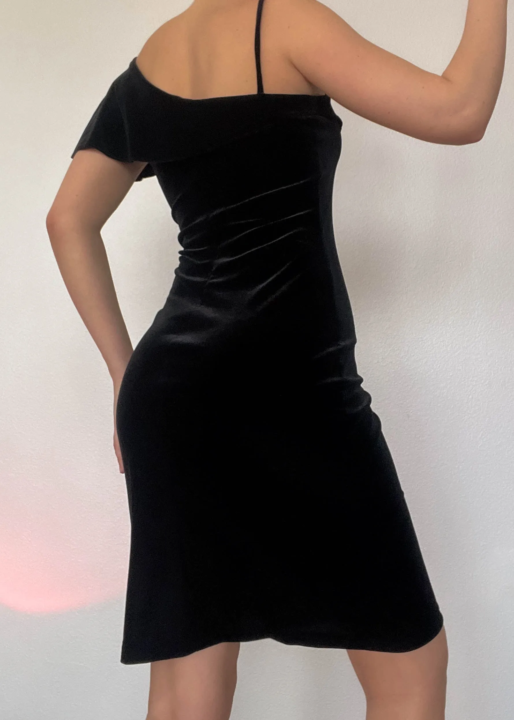 Evelyn 90's Velvet Dress (S)