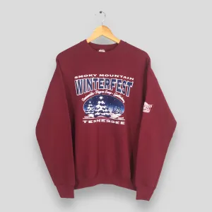 Gatlinburg Tennessee Red Sweatshirt Large