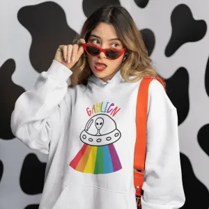 Gaylien Rainbow Hoodie | LGBT  Merch | Unisex Gay Pride Hoodie