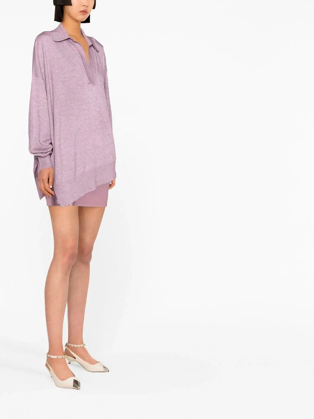 Giliane collared jumper