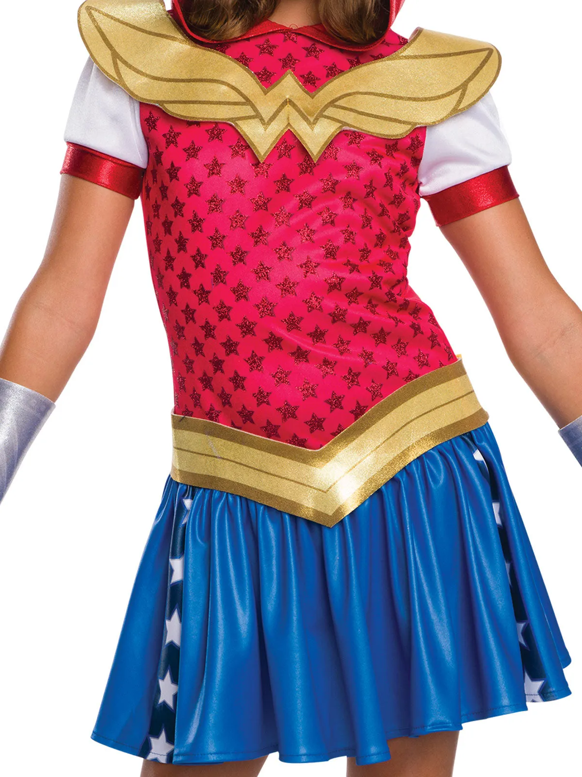 Girls Costume - Wonder Woman Dcshg Hoodie Costume
