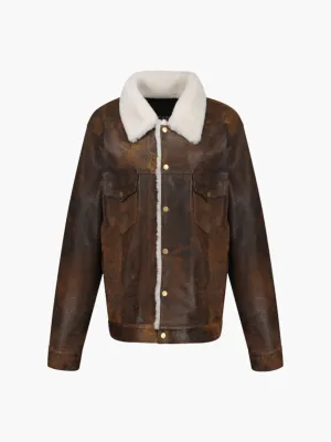 Giulia Jacket | Brown White
