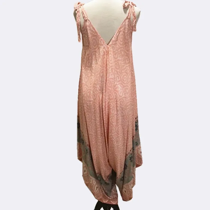 Island Pink Convertible Jumpsuit