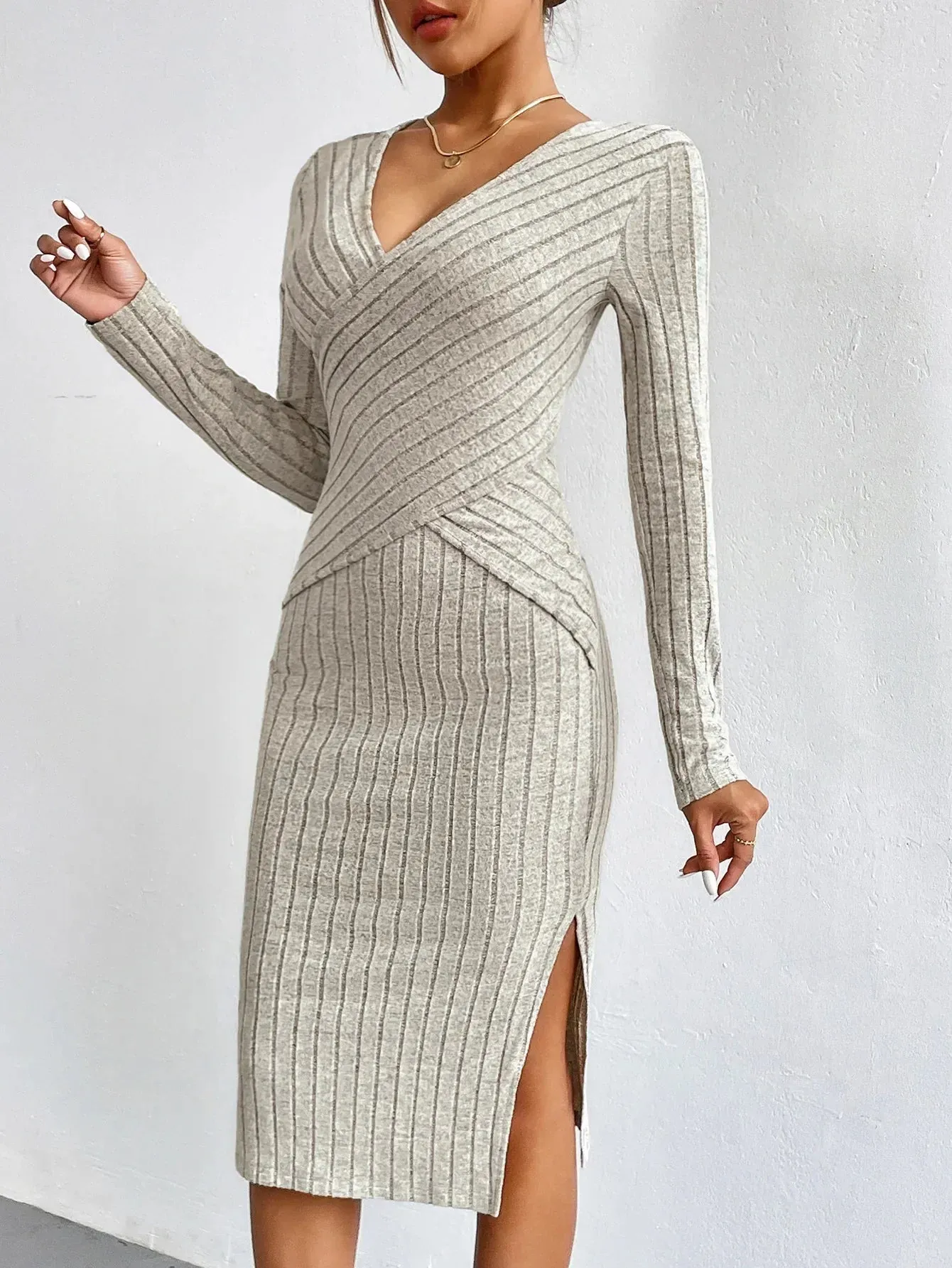 Ivyshape | Bodycon Long Sleeve Dress