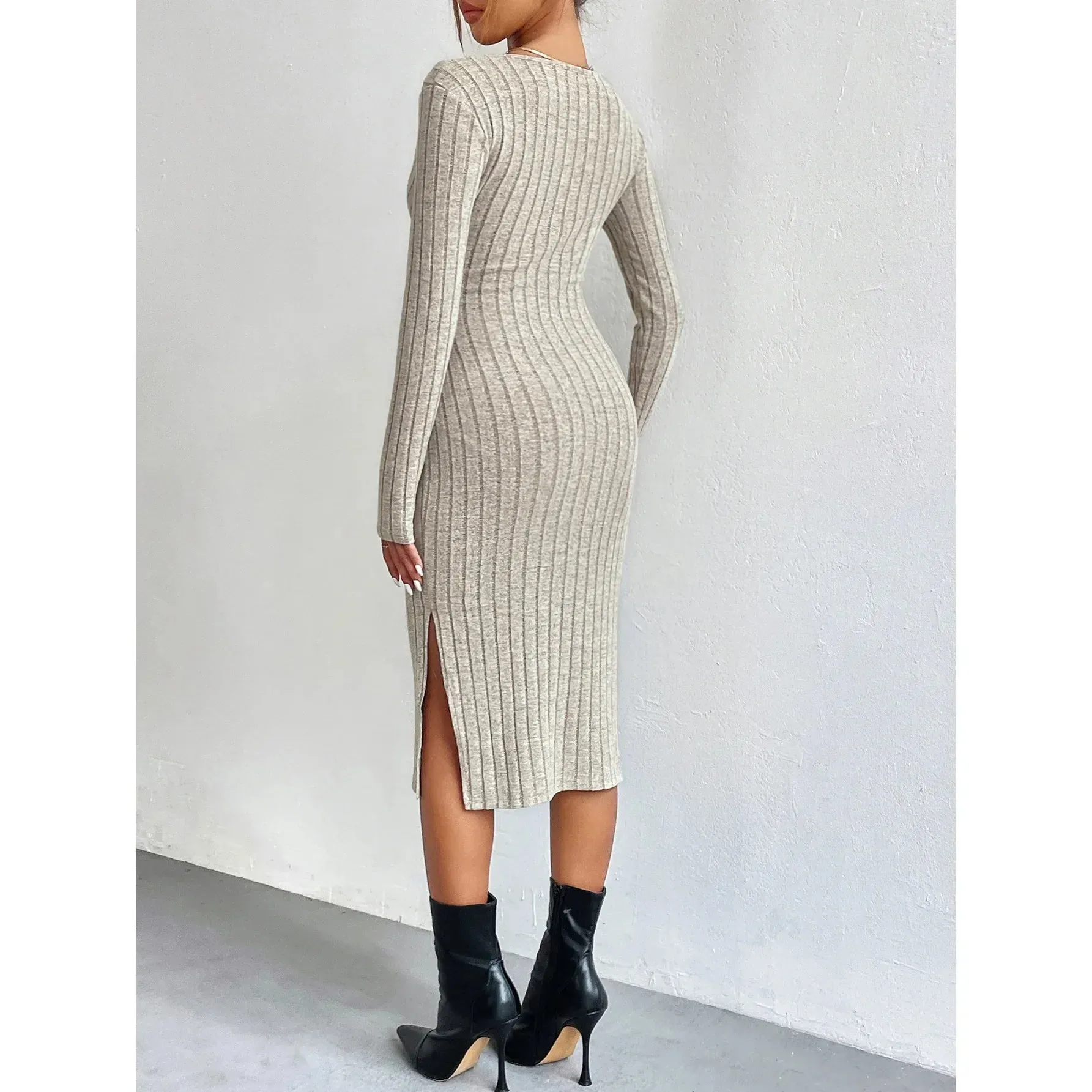 Ivyshape | Bodycon Long Sleeve Dress