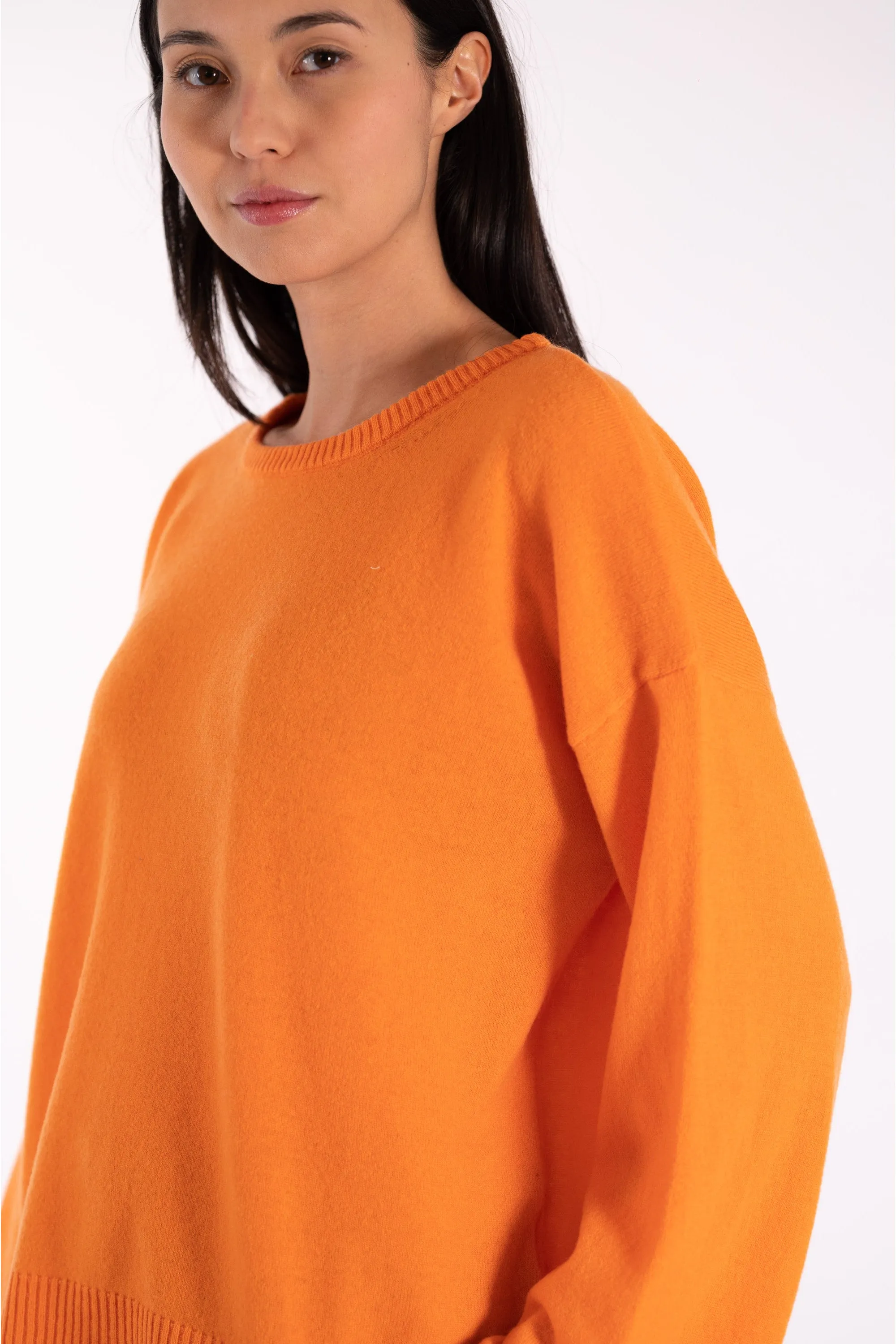 JEFF Orange Sweater