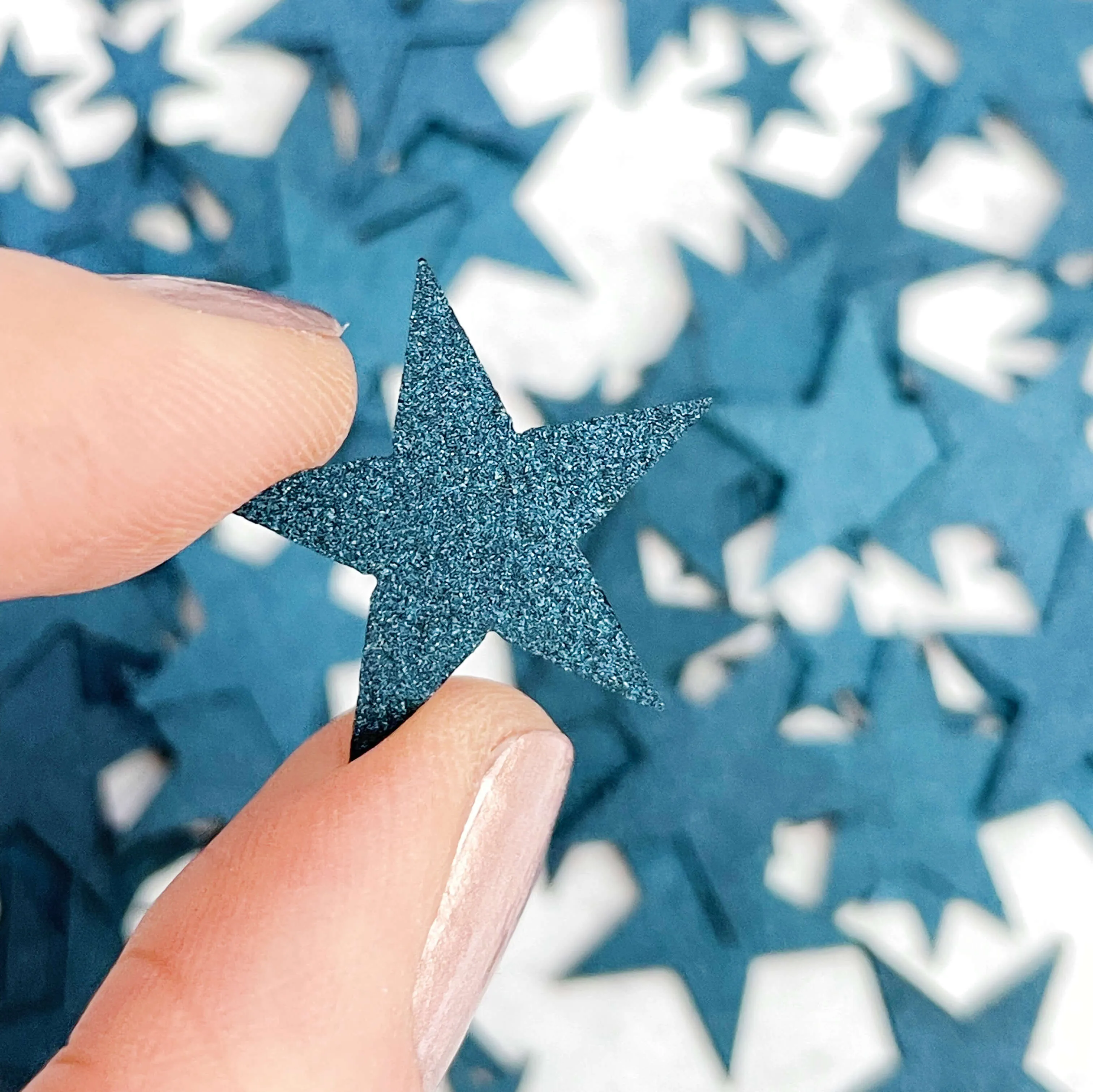 Laser-cut Star Confetti