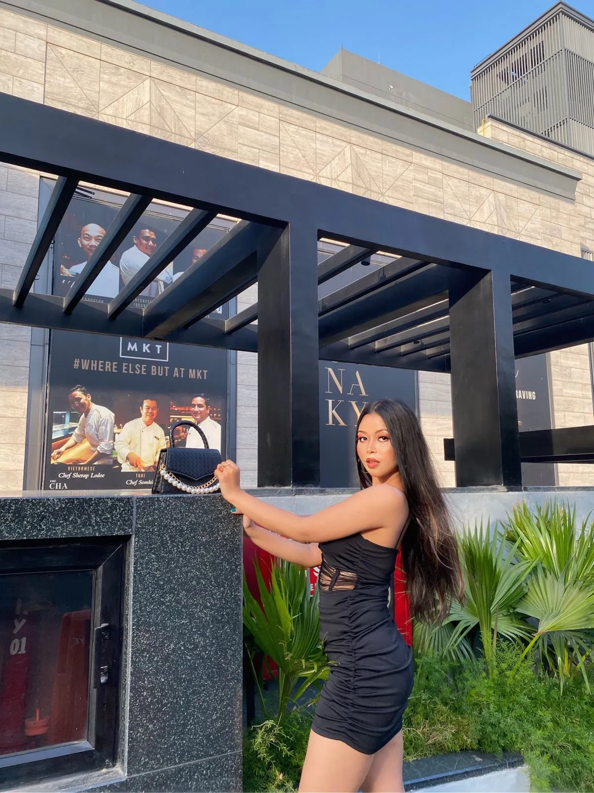 Lexy black dress