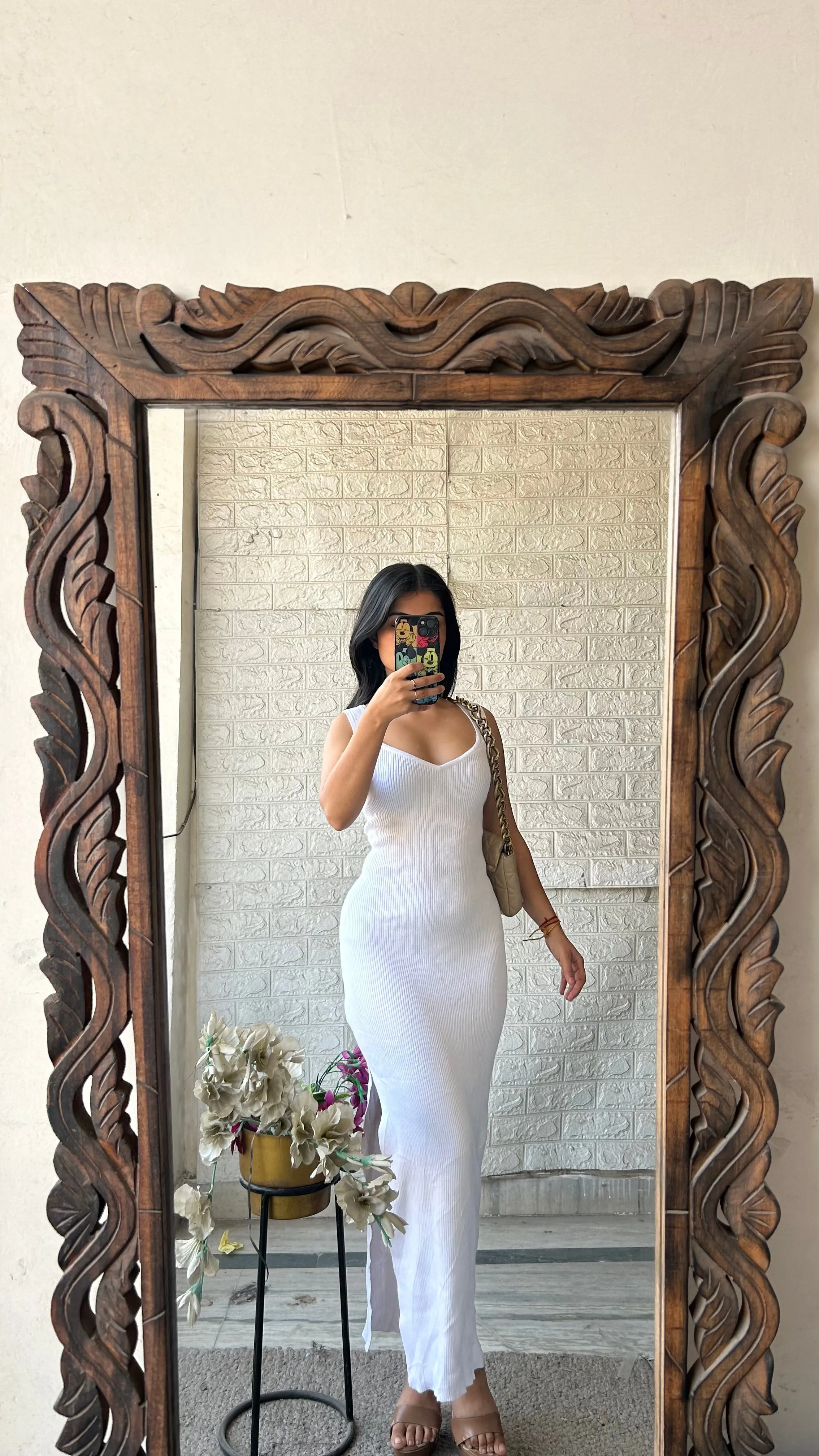 Long Dress bust  34 to 36. Length 50.