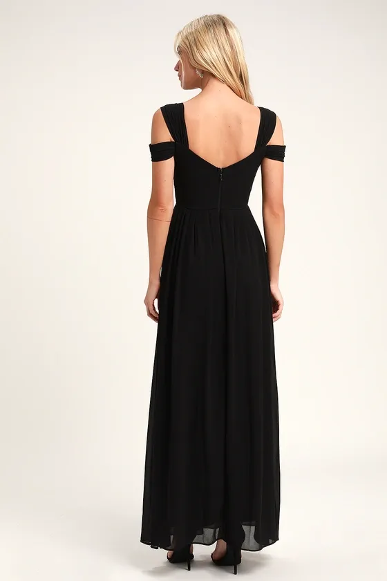 Make Me Move Burgundy Maxi Dress