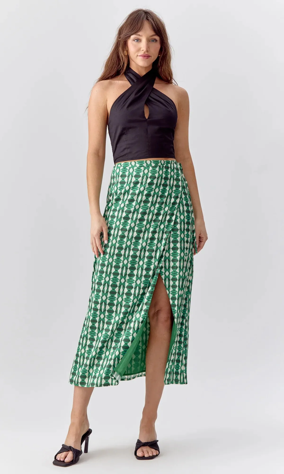 Melody Cotton Halter Top