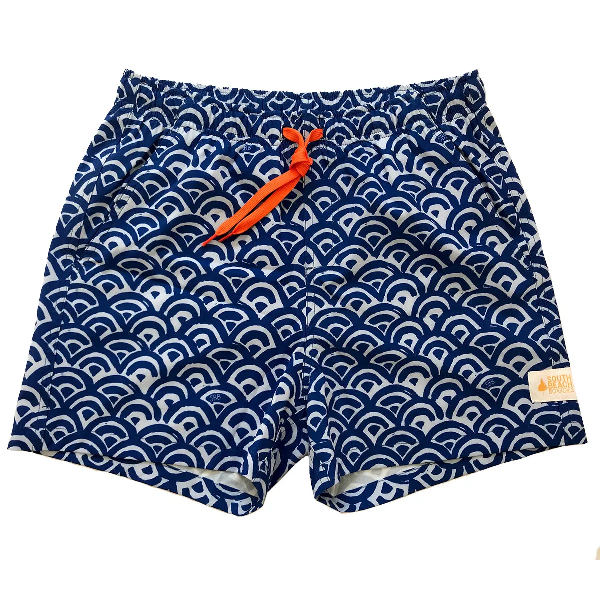 Men's Stretchy Trunks: New Wave