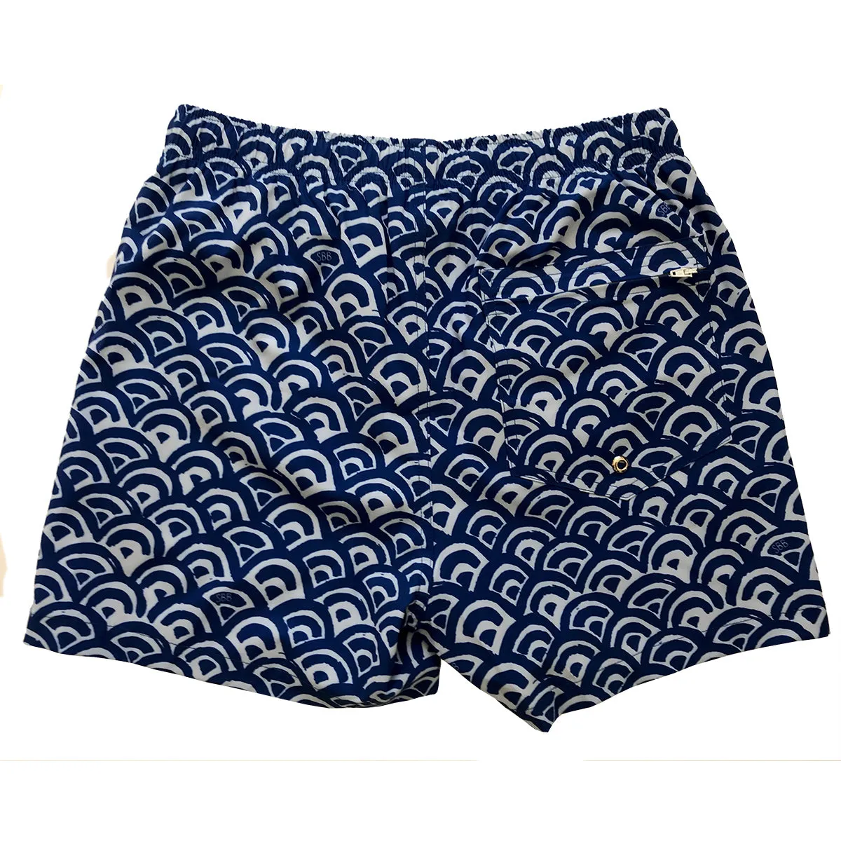 Men's Stretchy Trunks: New Wave