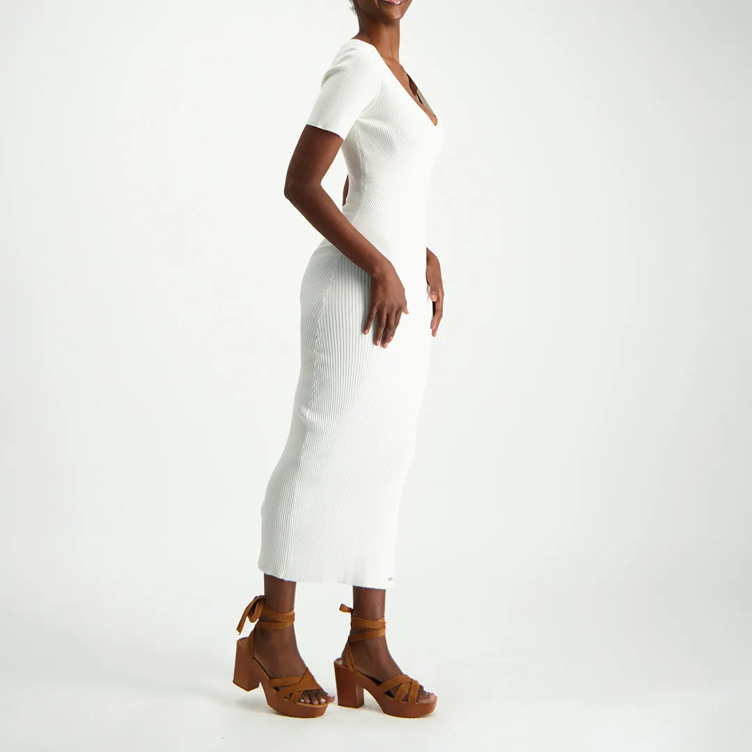Milk Rib Dress