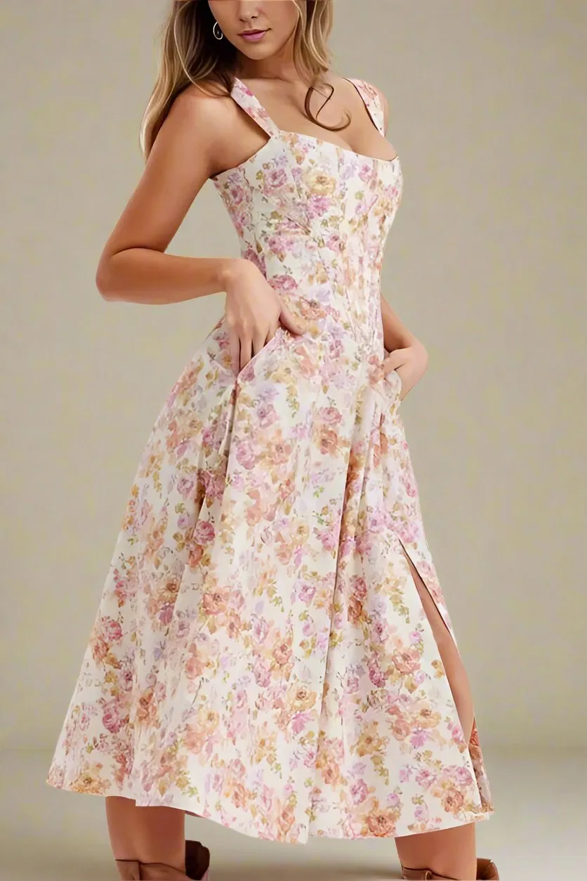 Monique Bodycon Dress - Dusty Pink