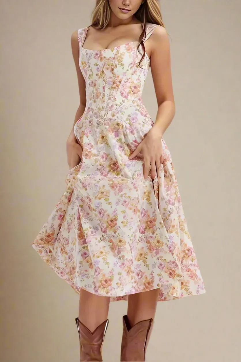 Monique Bodycon Dress - Dusty Pink