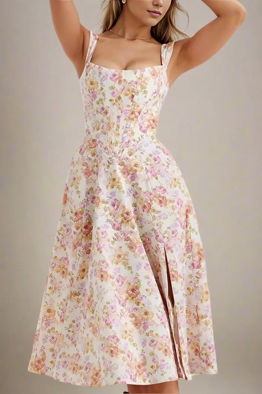Monique Bodycon Dress - Dusty Pink