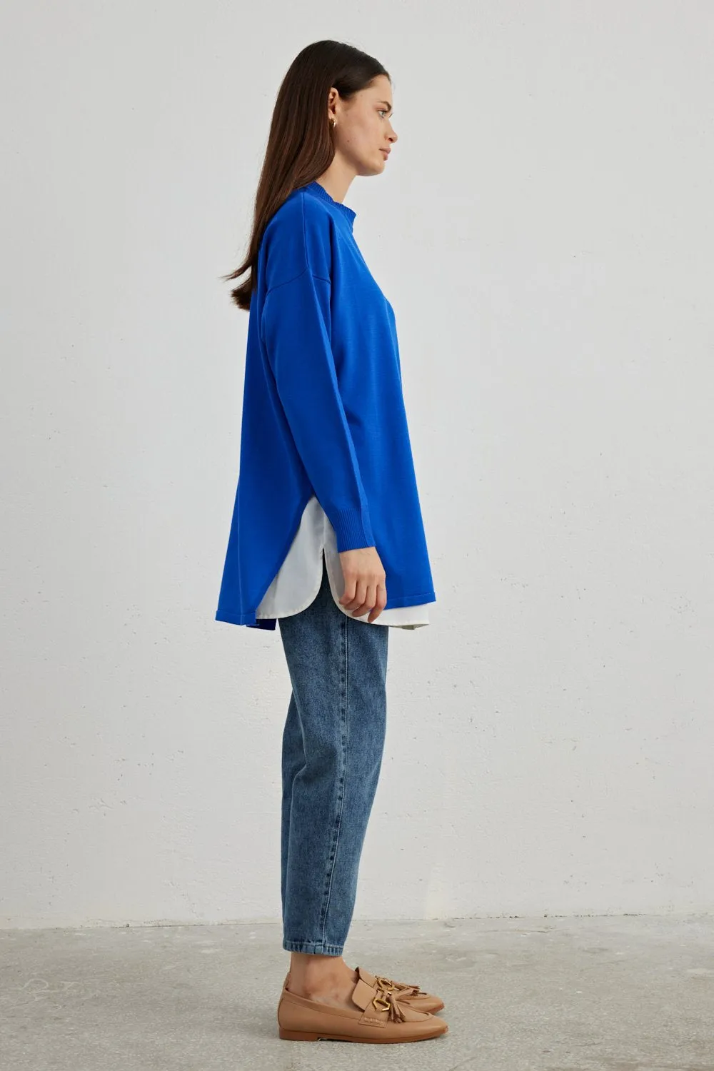 MRW Dina Tunic Sax Blue
