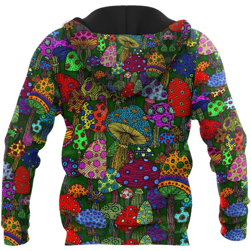 Mushrooms Hippie Hoodie For Men And Women, Hippie Hoodie For My Boy Son