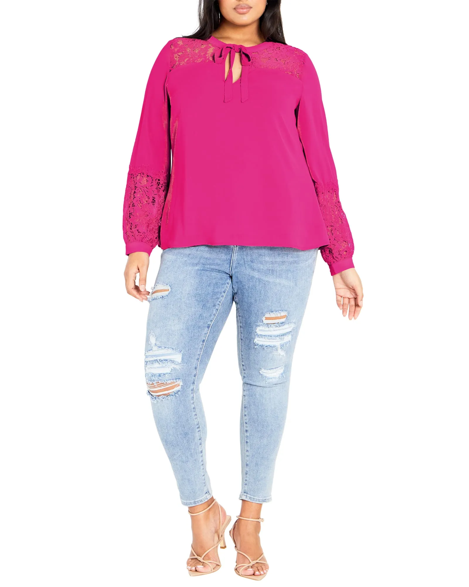 Mysterious Lace Top | Sangria