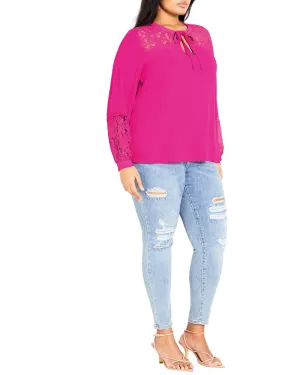 Mysterious Lace Top | Sangria