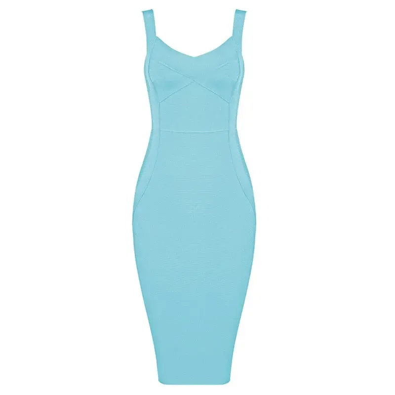 New York Bandage Cocktail Party Dress