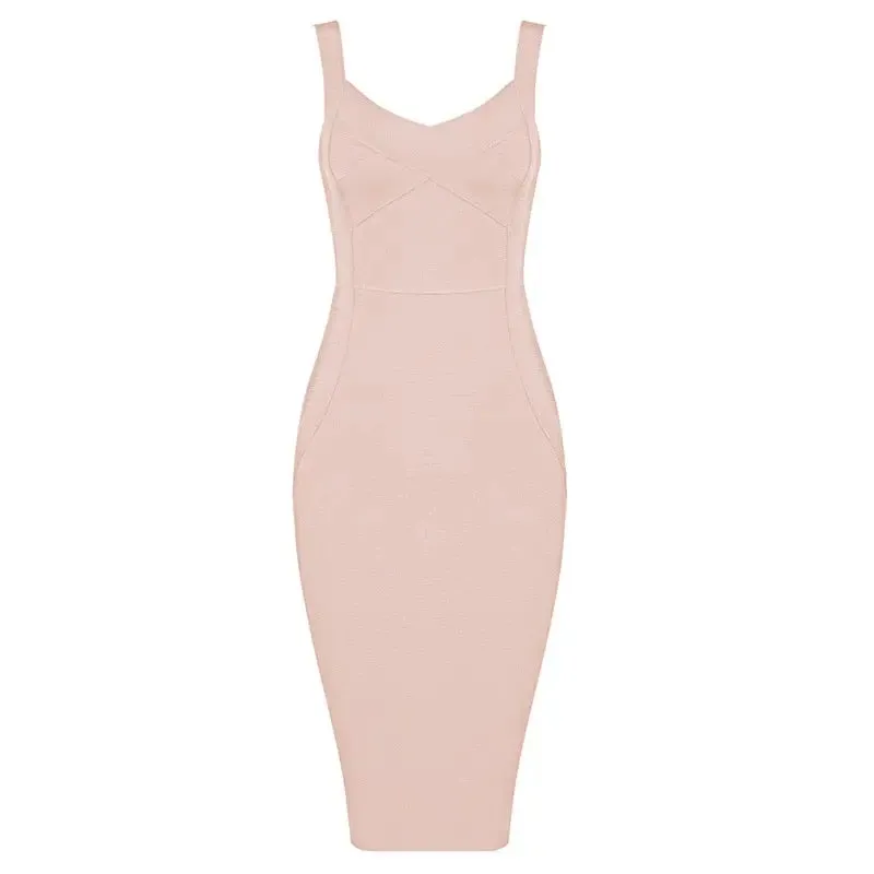 New York Bandage Cocktail Party Dress