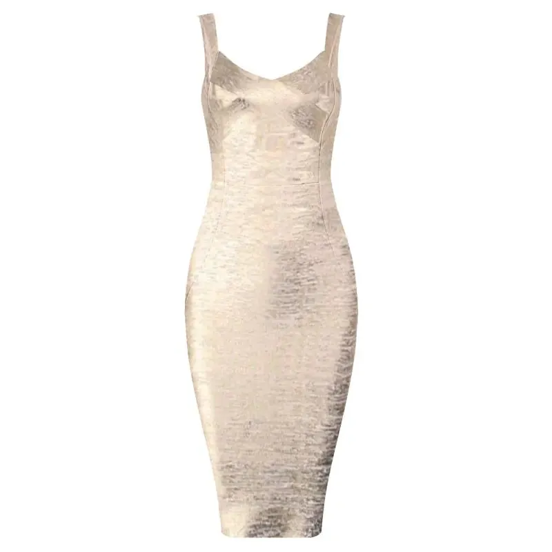 New York Bandage Cocktail Party Dress